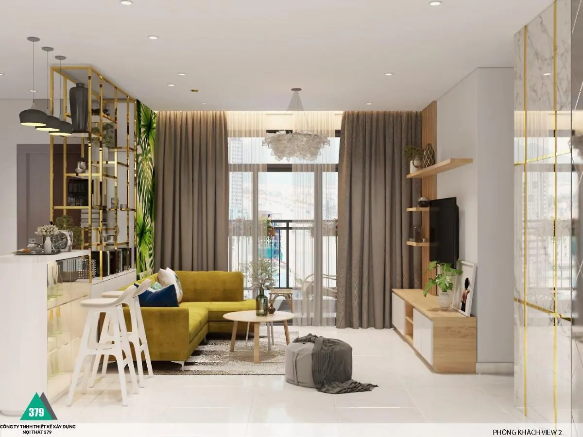 Luxury Vinhomes Central Park Humi Apartment Ho Chi Minh City Vietnam