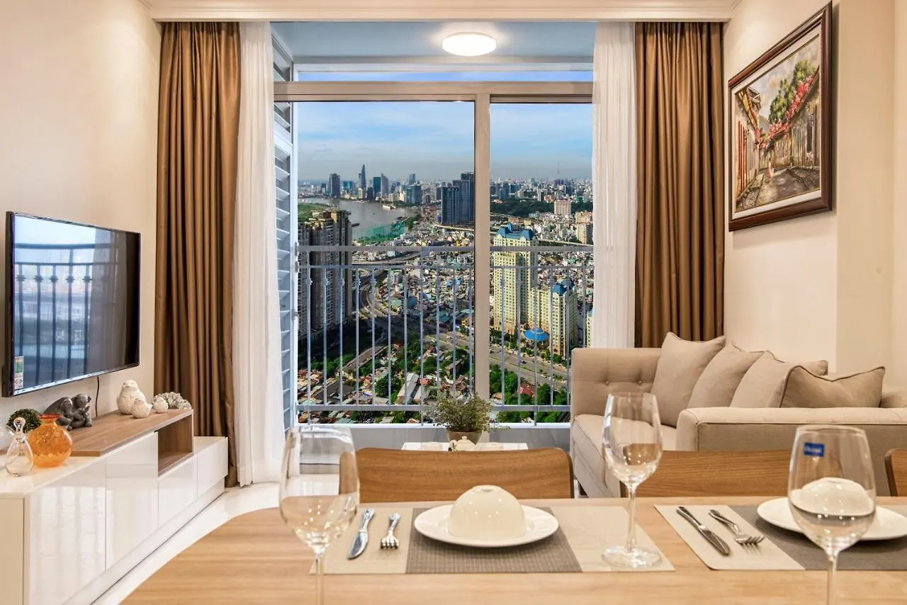 Luxury Vinhomes Central Park Humi Apartment Ho Chi Minh City