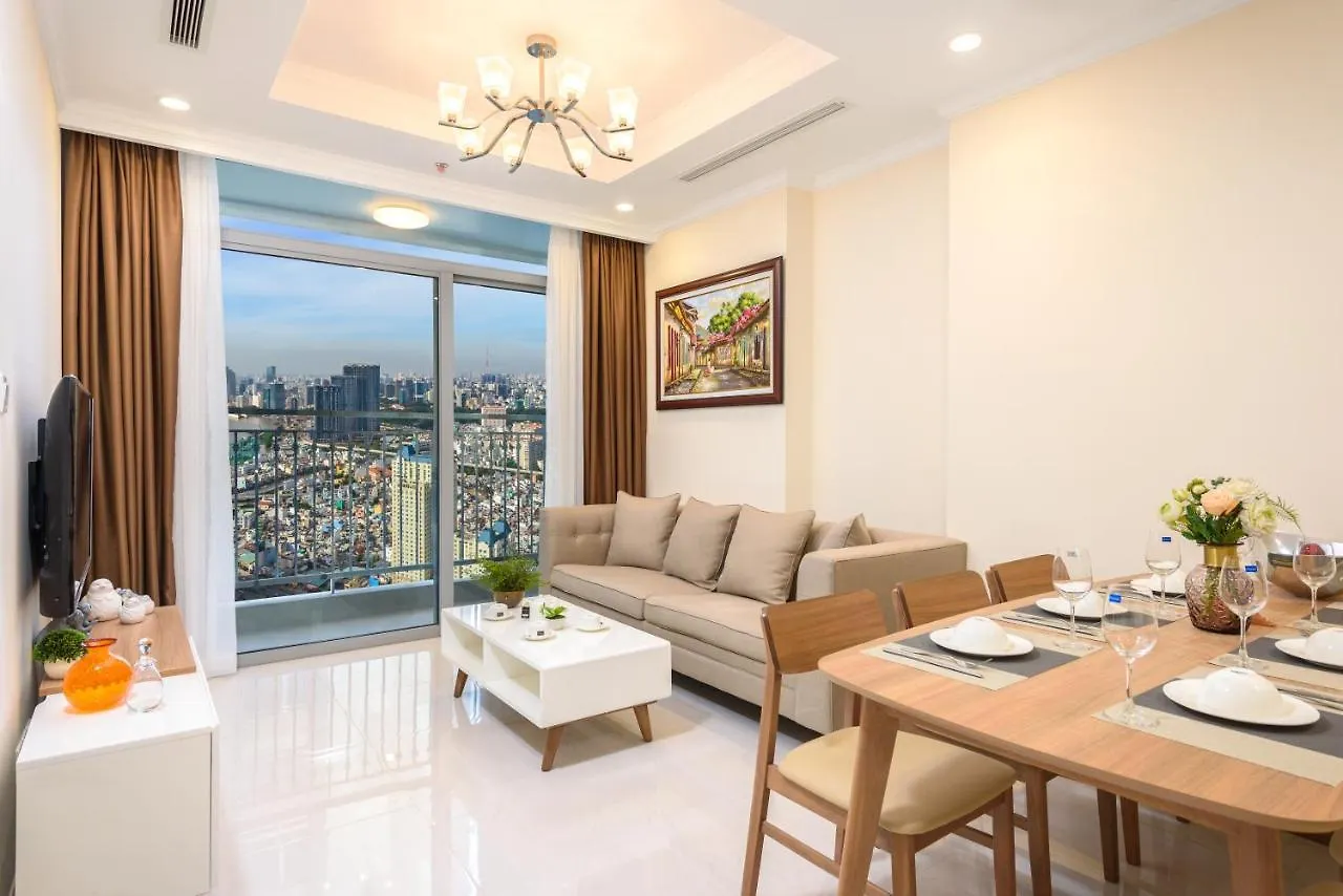 Luxury Vinhomes Central Park Humi Apartment Ciudad Ho Chi Minh  Vietnam
